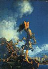 Maxfield Parrish Canvas Paintings - Ecstasy